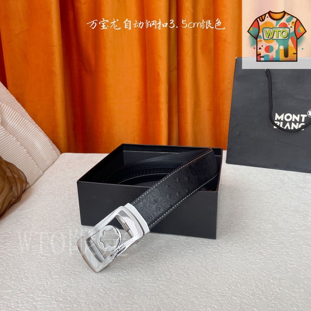 今日特価】Montblanc モンブラン レザーベルト - メルカリ