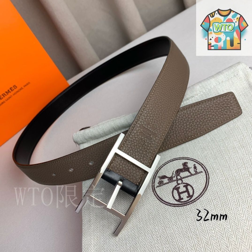 今日特価】Herm?s エルメス ニードルバックル レザーベルト - メルカリ