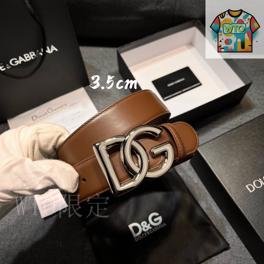 今日特価】Dolce & Gabbana ドルチェ & ガッバーナ レザーベルト