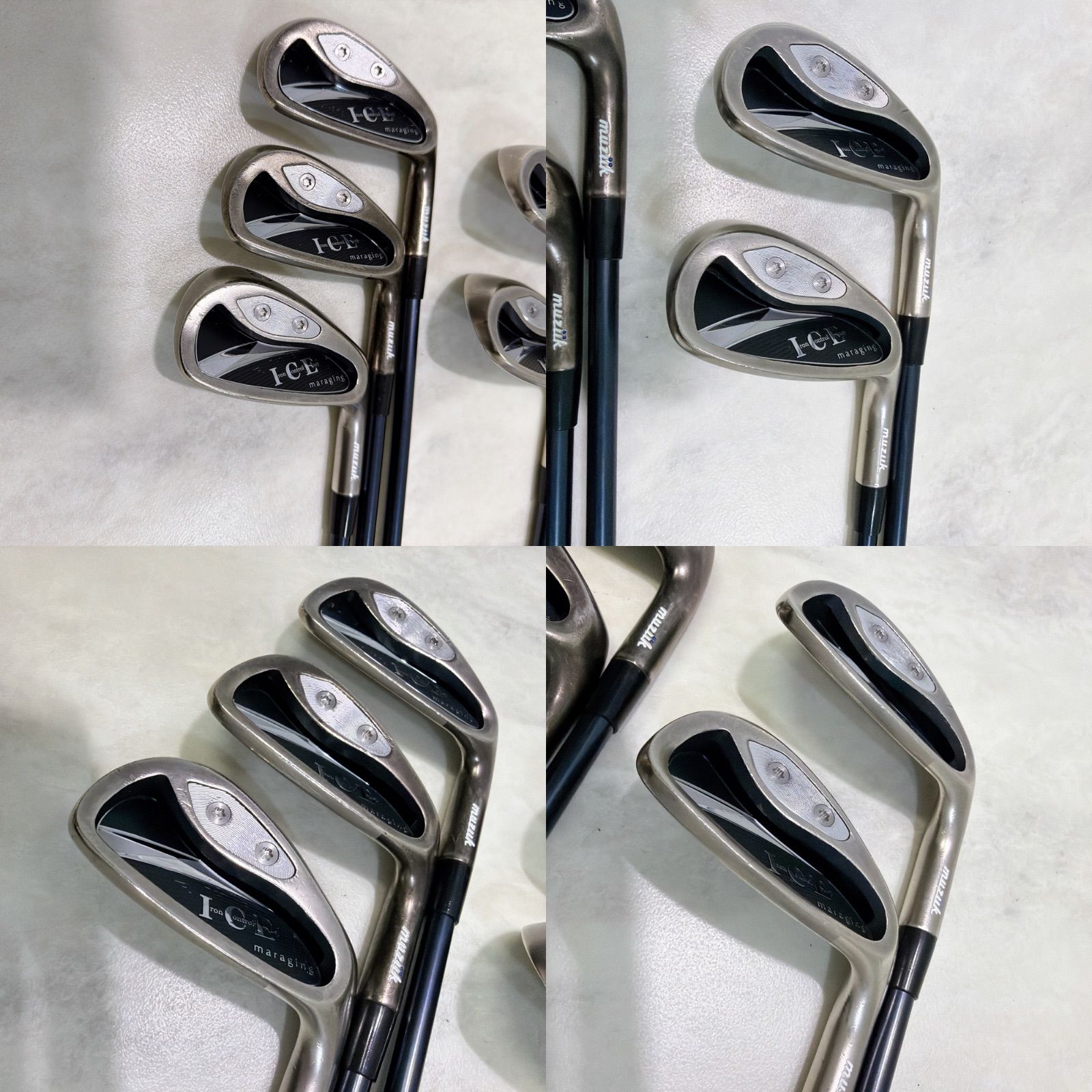ムジーク I.C.E MARAGING IRON 2021モデル アイアン5本セット 8.9.10