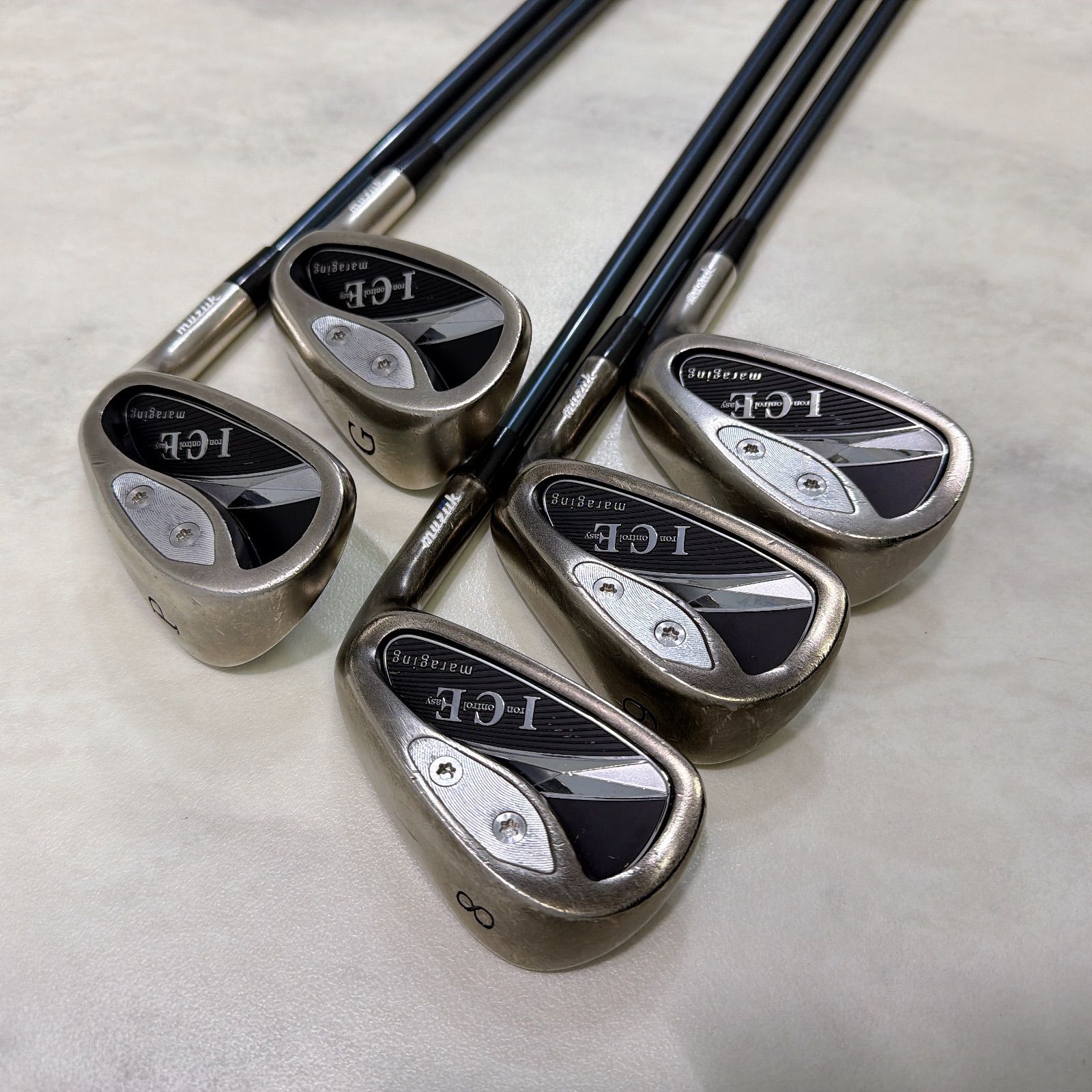 ムジーク I.C.E MARAGING IRON 2021 アイアン5本 ムジーク I.C.E MARAGING IRON 2021モデル アイアン5本セット 8.9.10