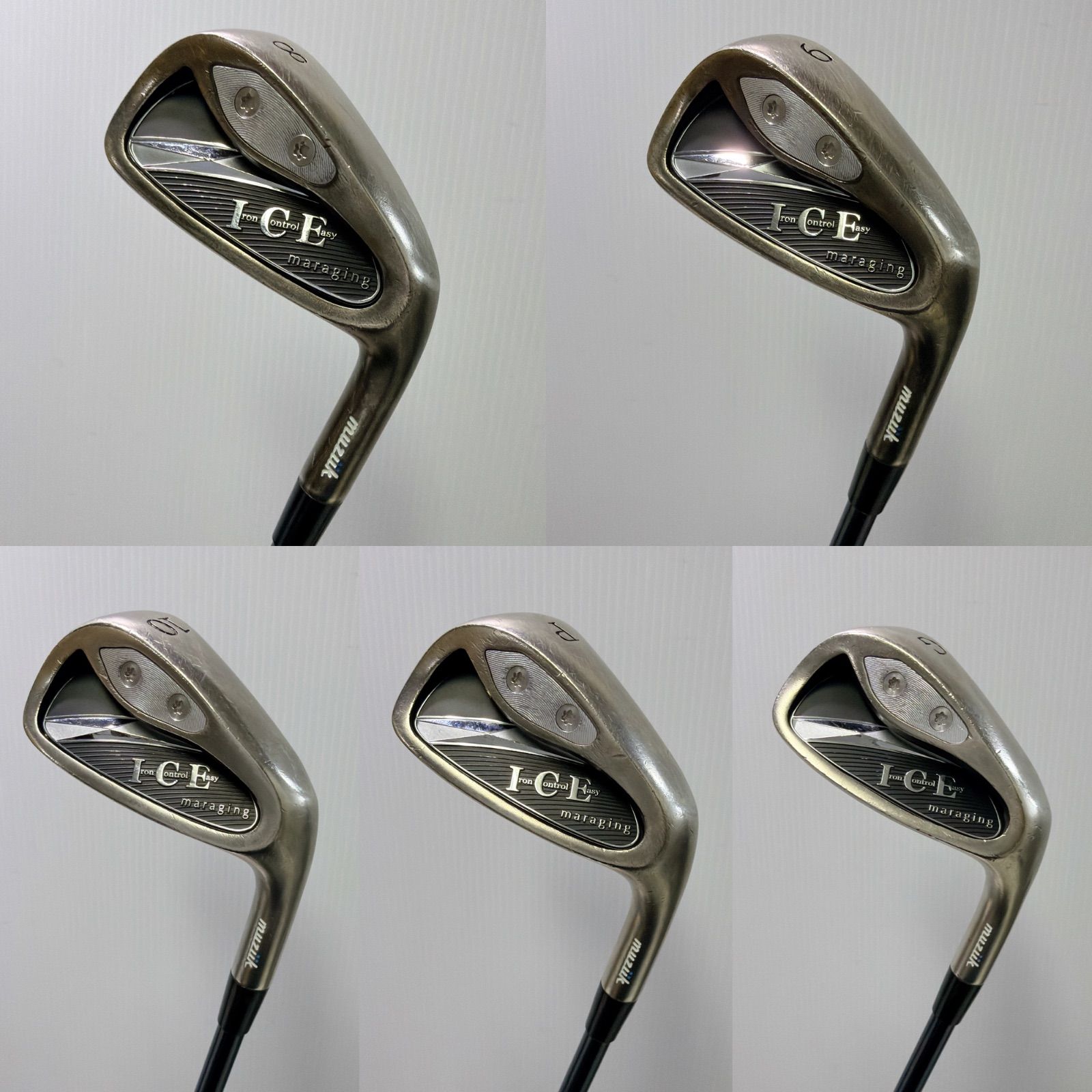 ムジーク I.C.E MARAGING IRON 2021モデル アイアン5本セット 8.9.10