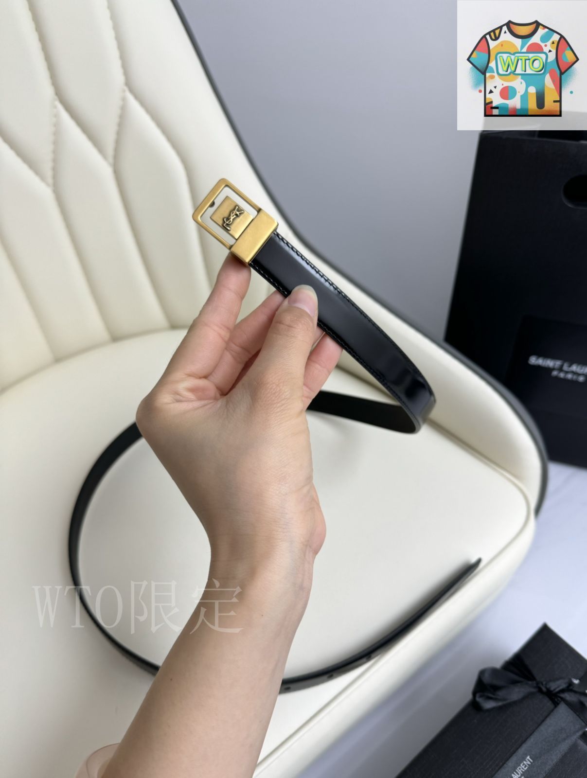 今日特価】Saint Laurent サンローラン レディースベルト - メルカリ