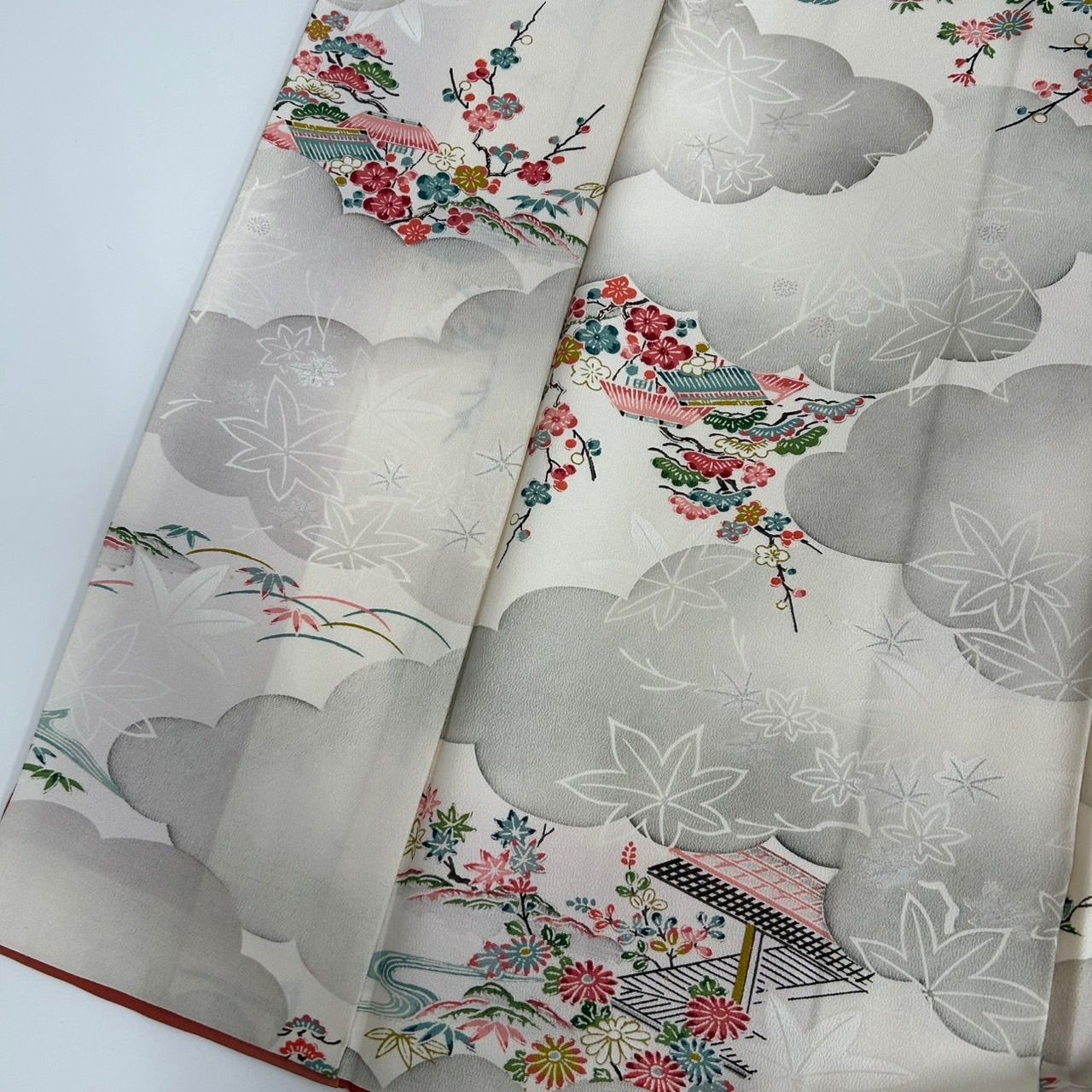 小紋 型染 素敵な染め 正絹 着物 MK-1357 - メルカリ