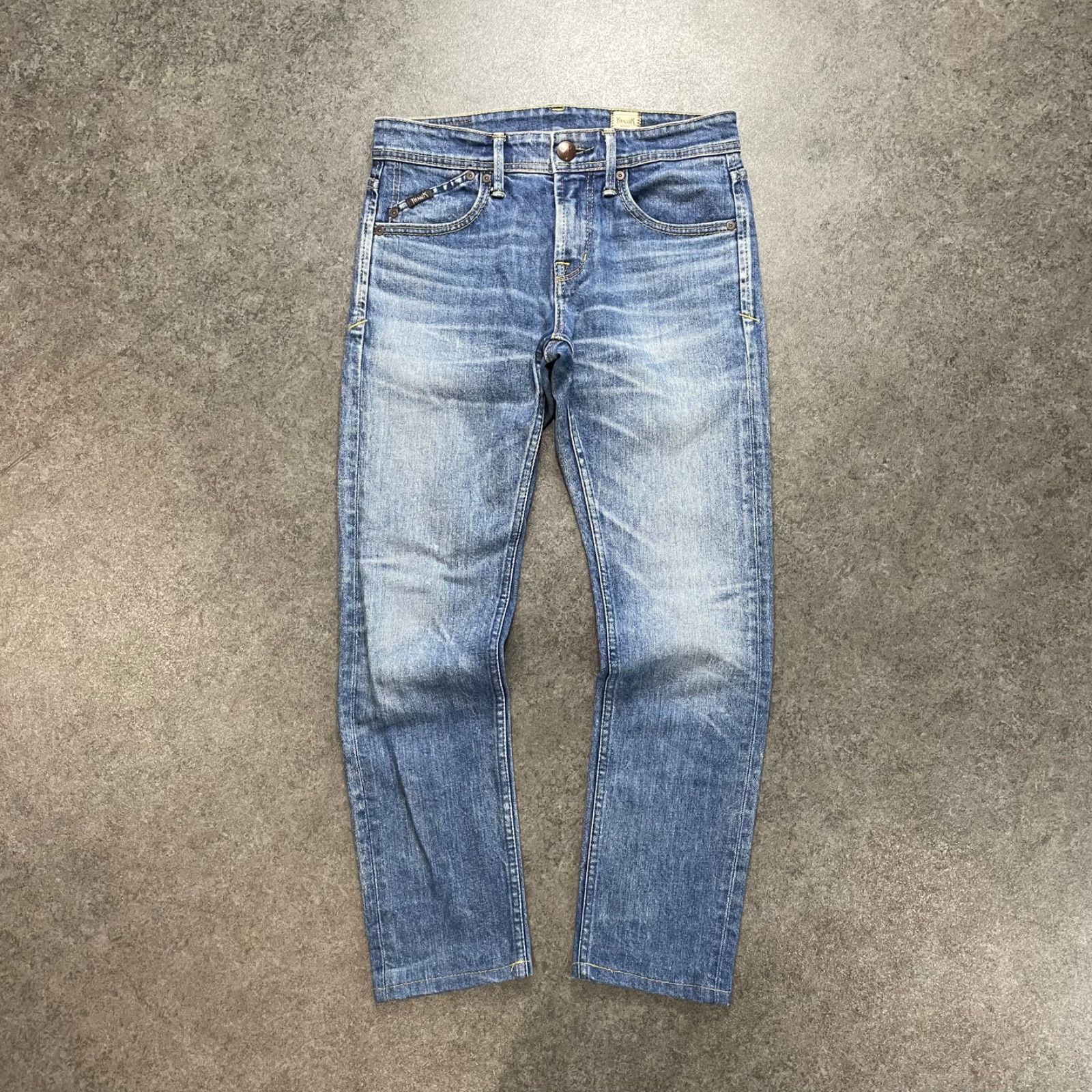 日本製 YANUK VINCENT Denim Slim Jeans ヤヌーク ヴィンセント デニム 