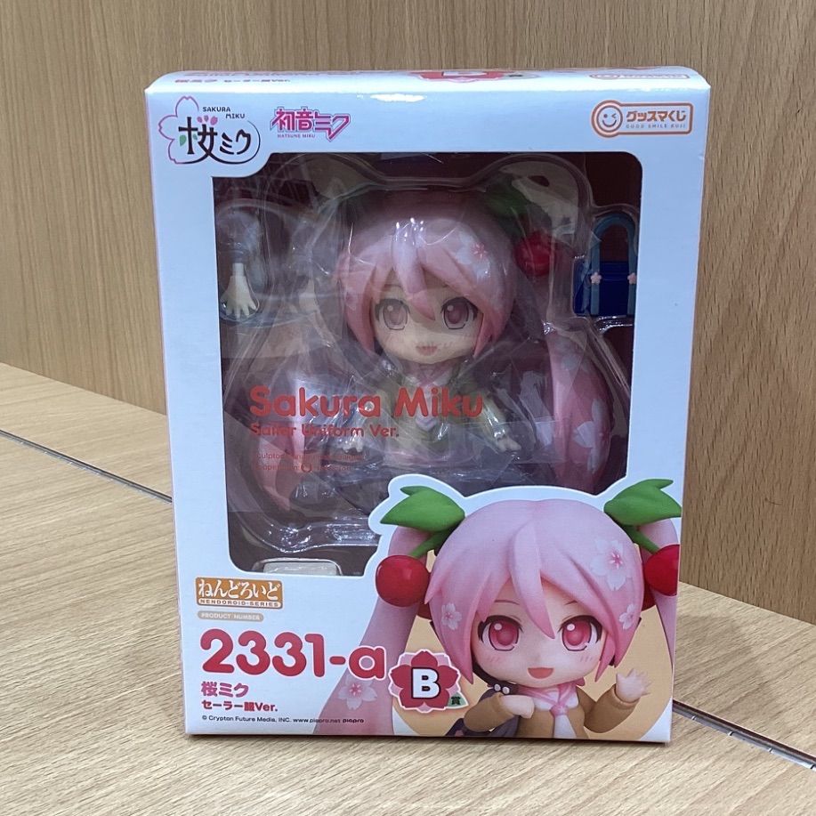 KA1008 未開封 ねんどろいど 2331-a 桜ミク セーラー服 B賞 フィギュア