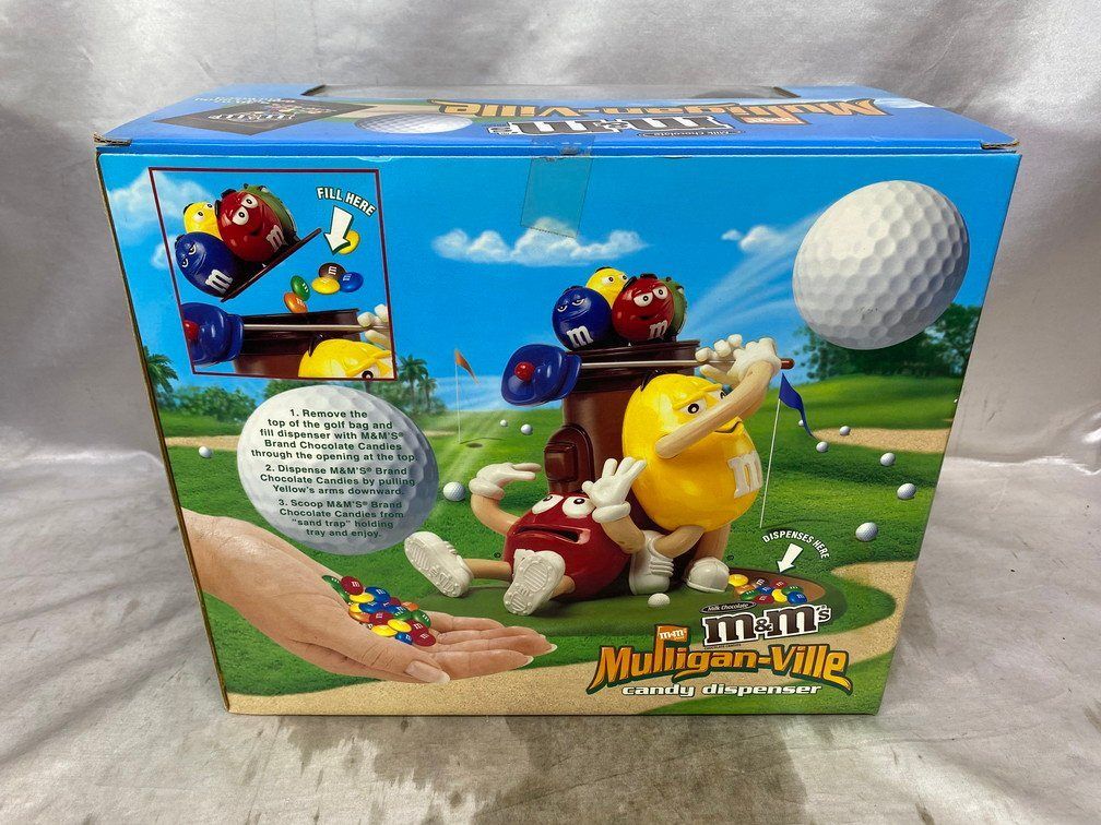 未使用品】m&m's エムアンドエムズ Muligan-ville candy dispenser