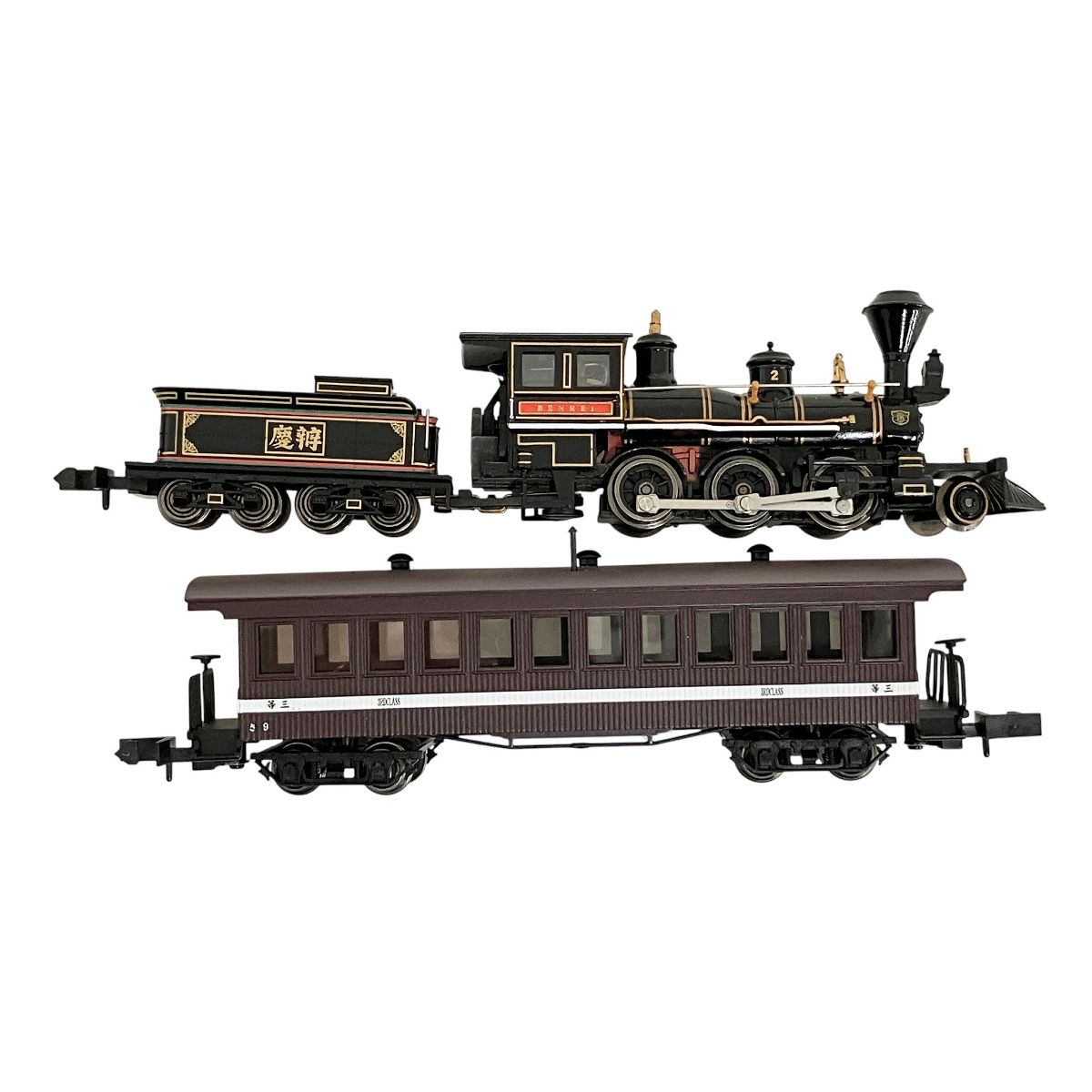 MICRO ACE A0291 7100形 弁慶号 蒸気機関車+客車1両付 マイクロエース