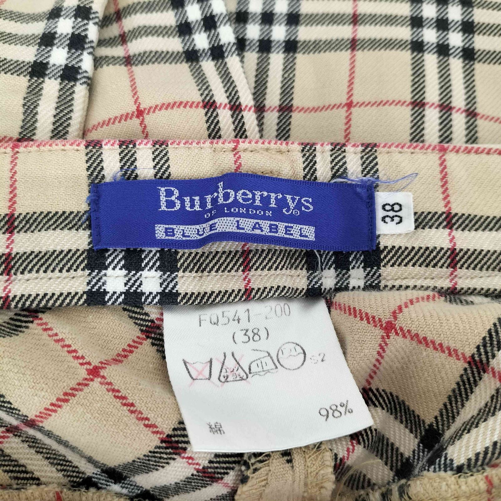 バーバリーブルーレーベル BURBERRY BLUE LABEL ノバチェック