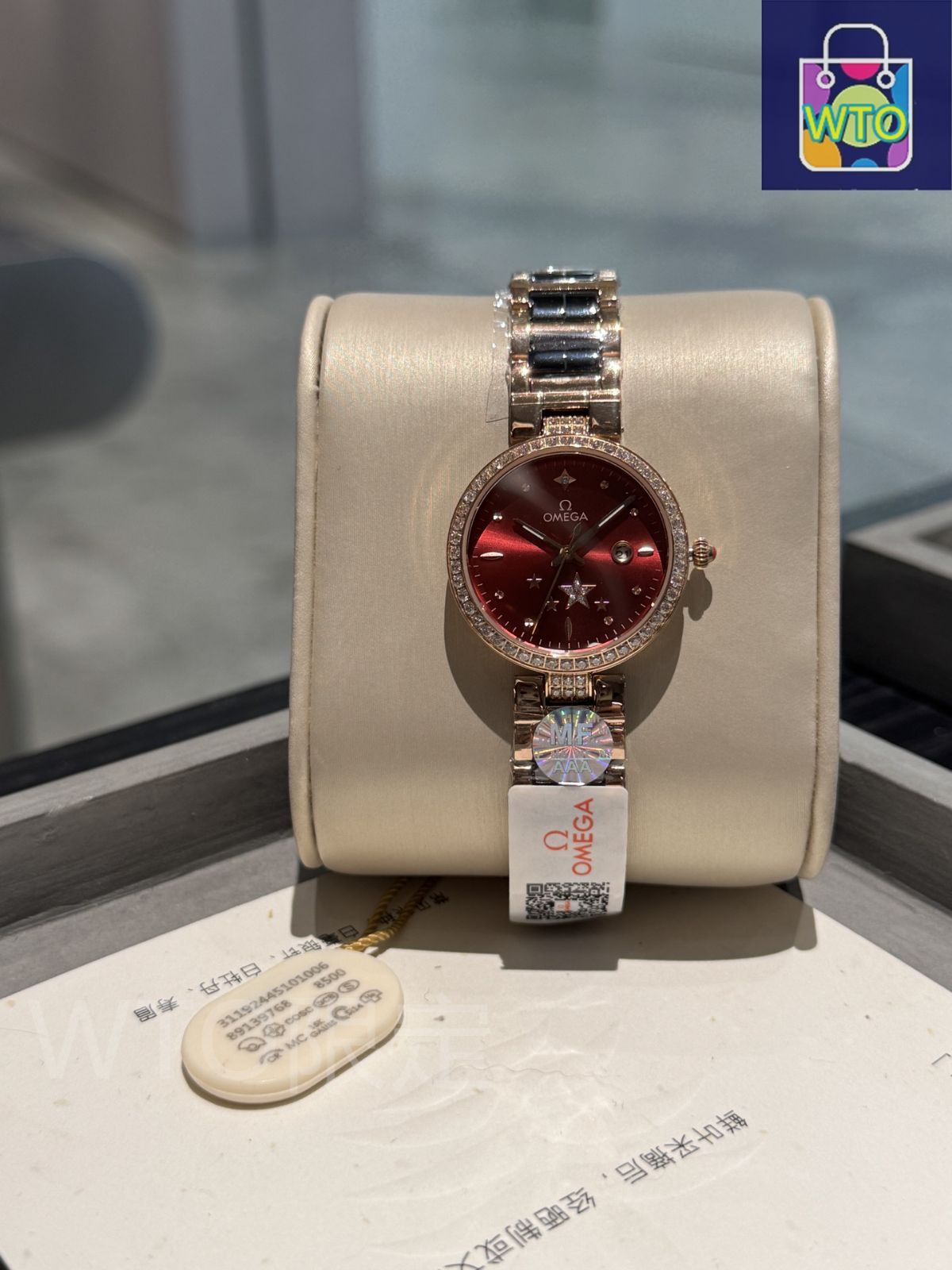 今日特価】Omega オメガ 蝶飛 Chic スターリット ウォッチ - メルカリ