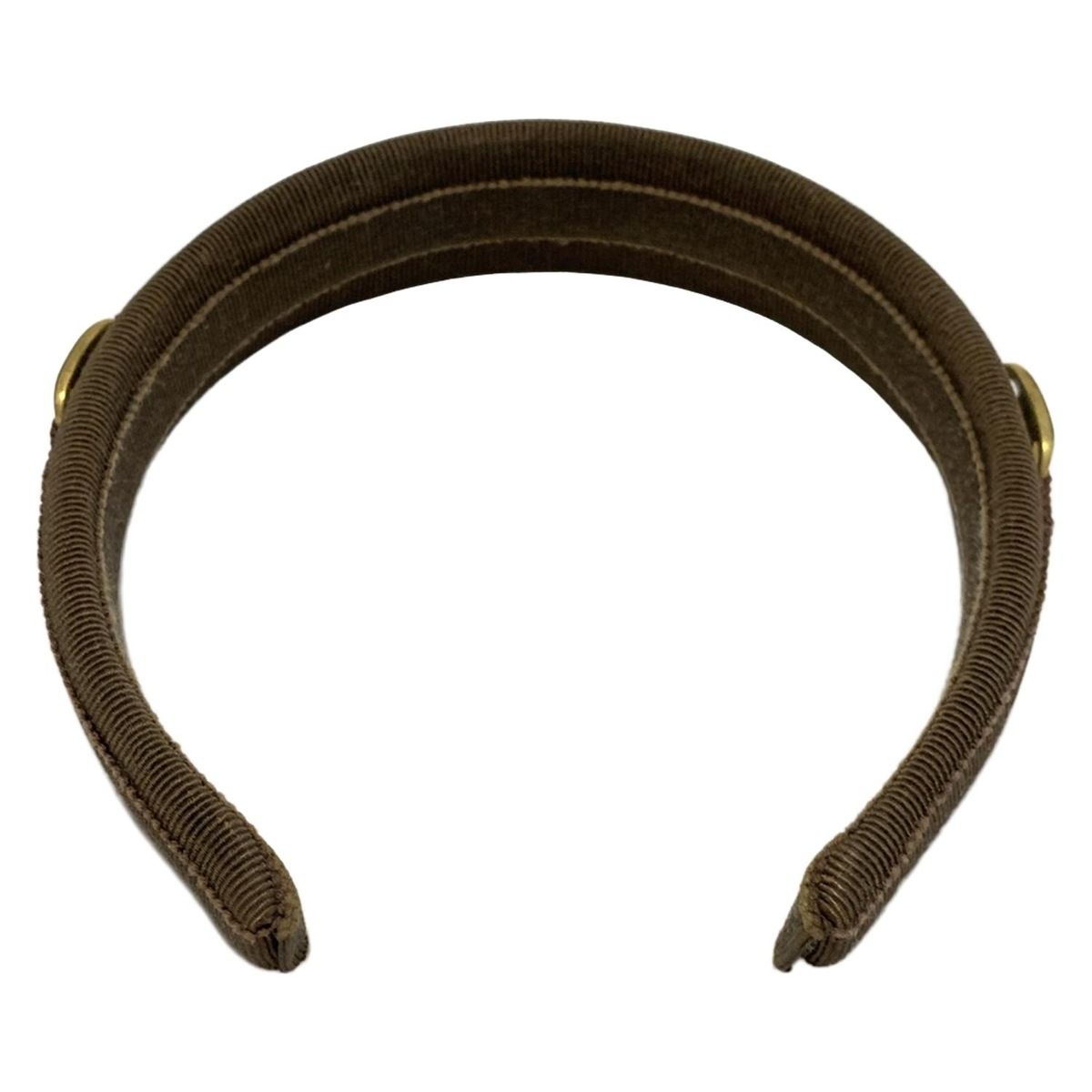 Ferragamo ブラウンカチューシャ Salvatore Ferragamoフェラガモ