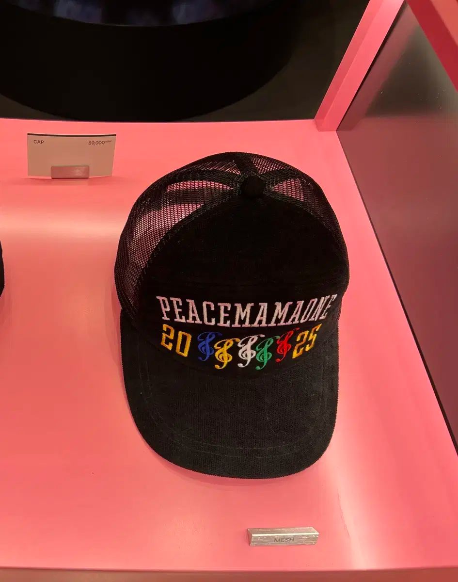 現物/安全決済) MAMA ポップアップ 帽子 ベースボールキャップ
