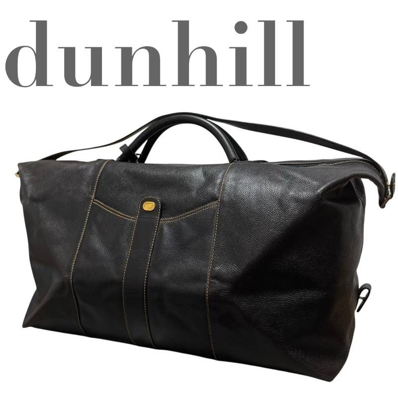 dunhill ダンヒル☆トートバッグ ボストンバッグ 2way 斜め掛け 肩掛け