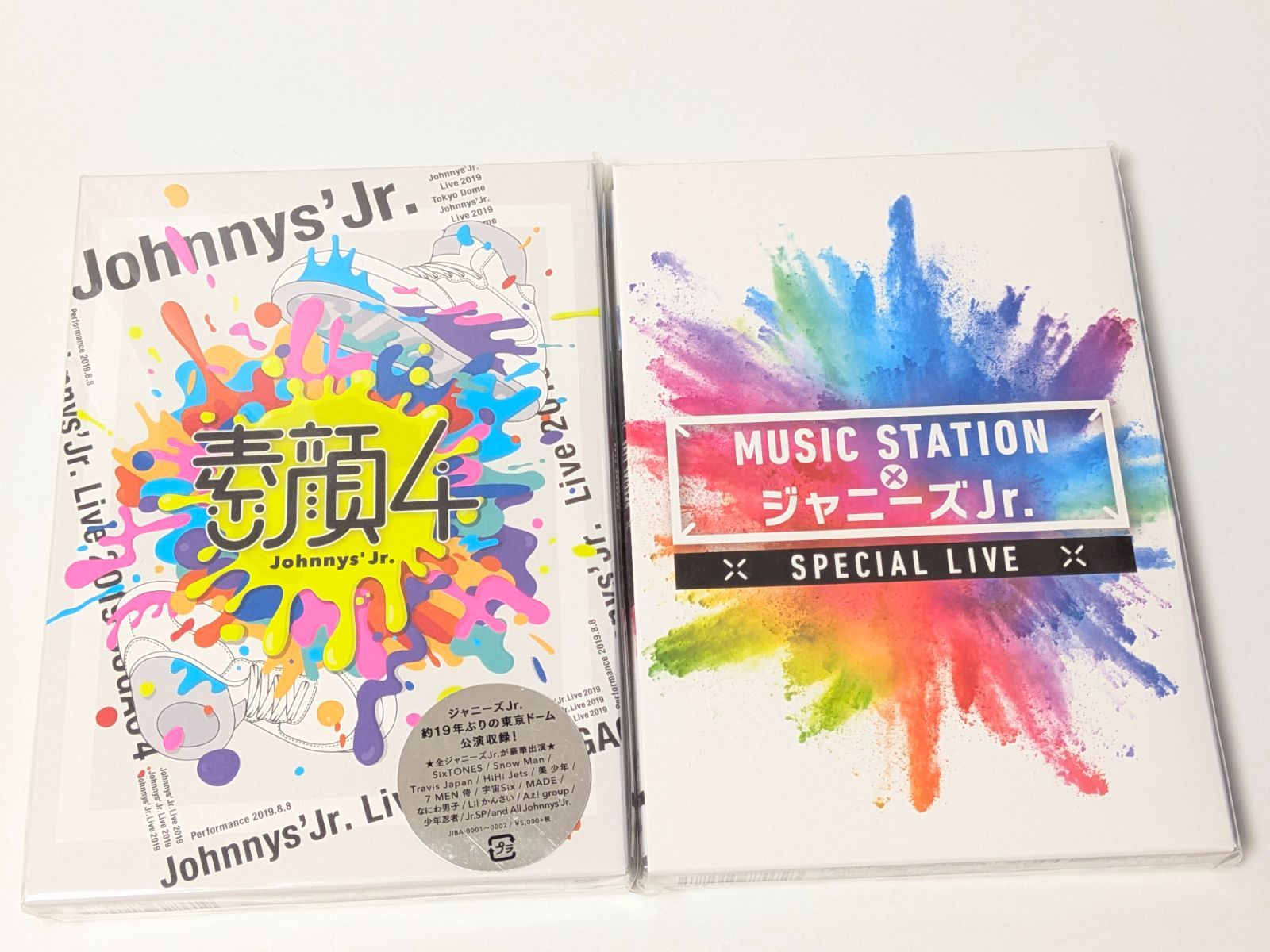 ジャニーズJr. 素顔4 / Mステ× ジャニーズJr. スペシャル LIVE DVD 2本