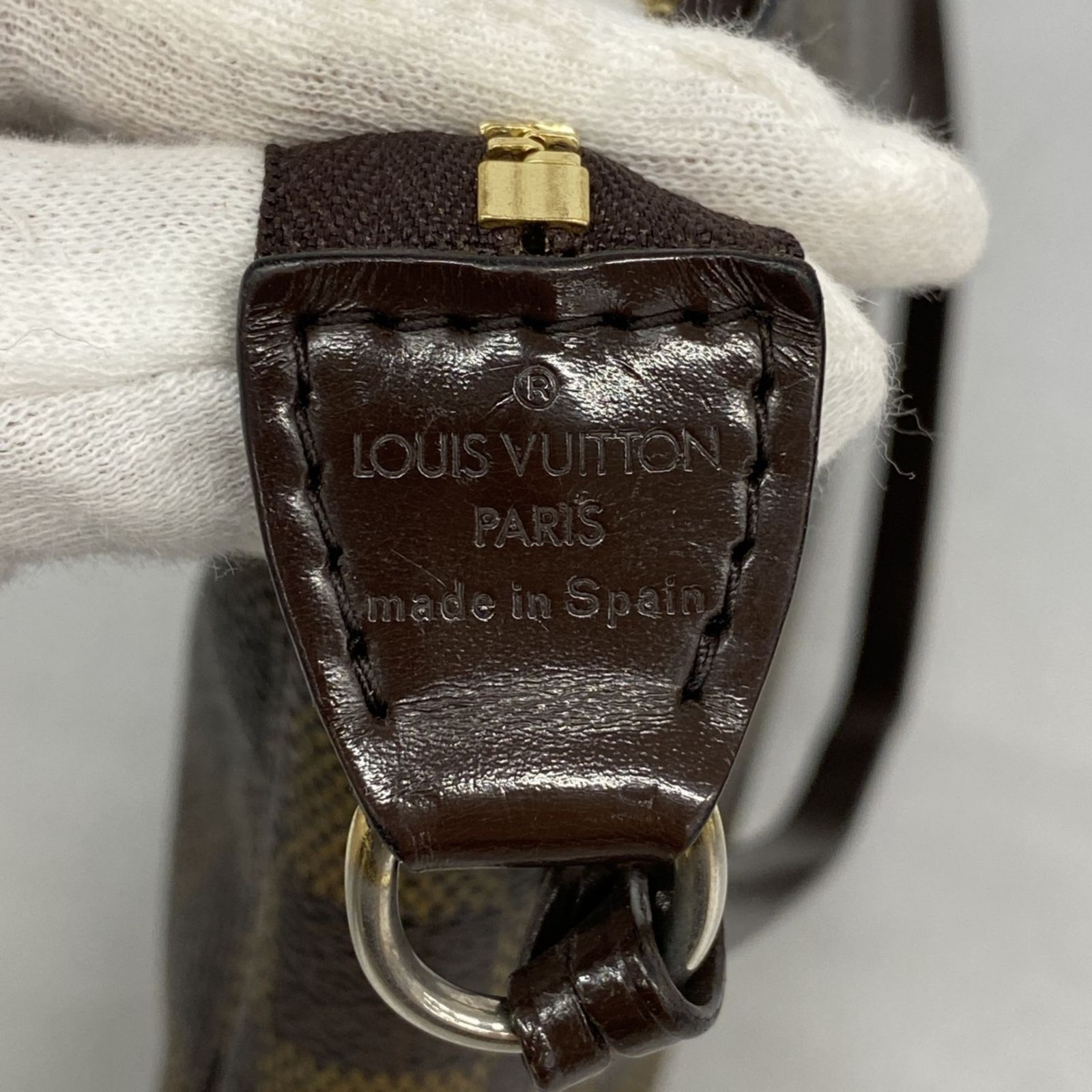 最安 LOUIS VUITTON ポーチ ダミエ エベヌ ルイヴィトン ルイ・ヴィトン(Louis Vuitton) ルイ・ヴィトン ポーチ ダミエ