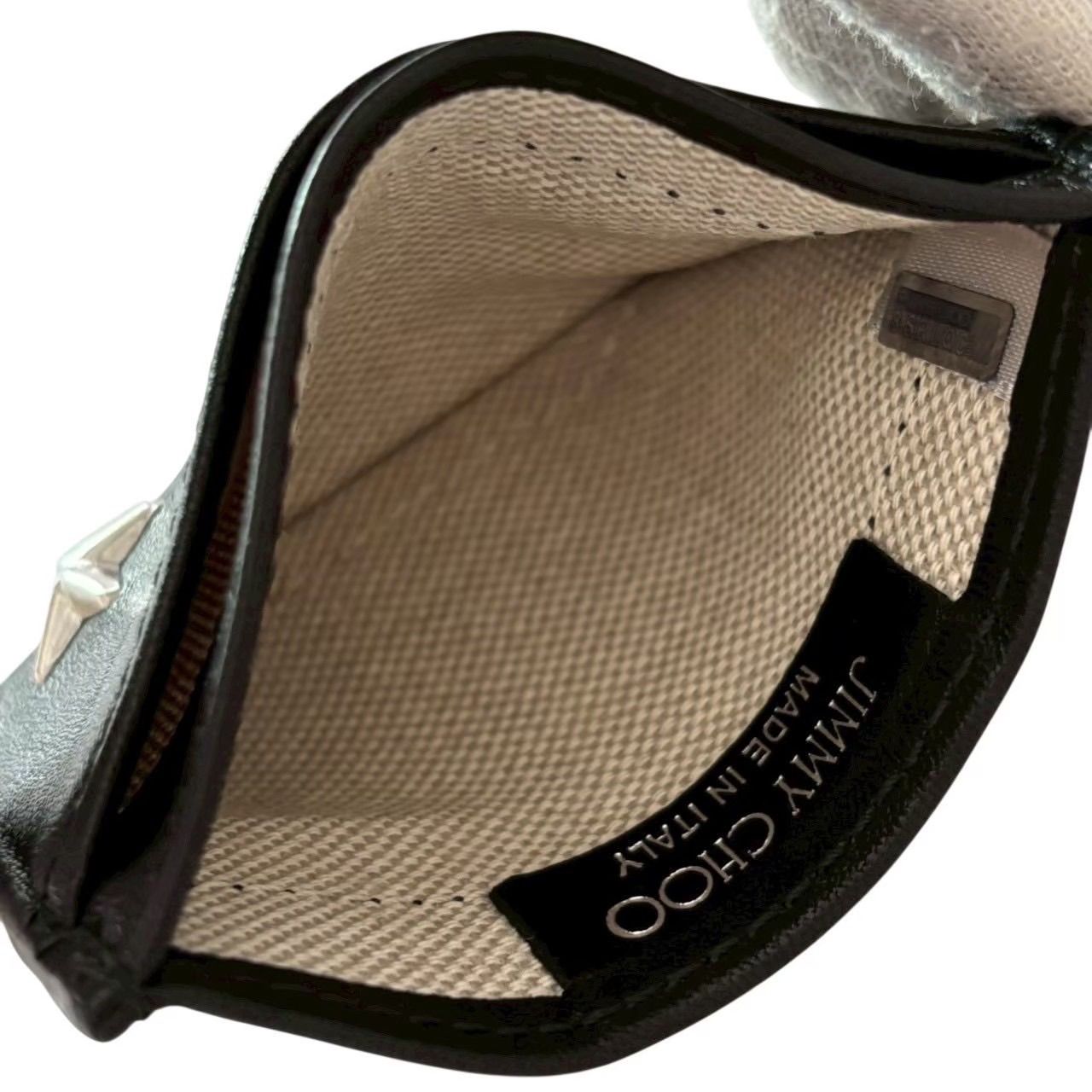 JIMMY CHOO ジミーチュウ 名刺入れ カード入れ 小売 定期入れ レザー