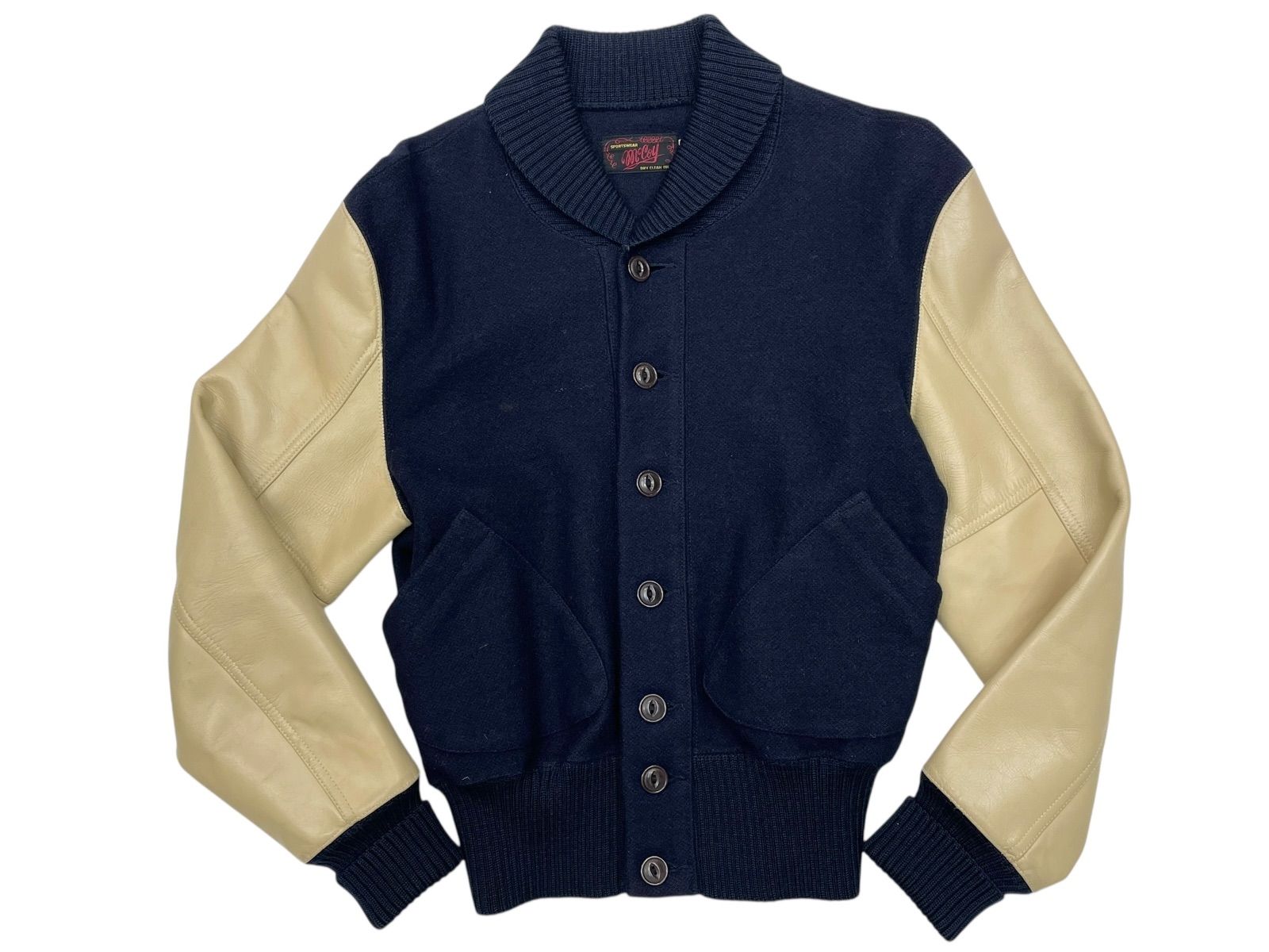 極美品 36 THE REAL McCOY'S McCOY SPORTS WEAR リアルマッコイズ