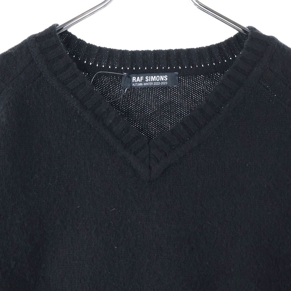RAF SIMONS (ラフシモンズ) 22AW V Neck Knit Sweater Vネックニット