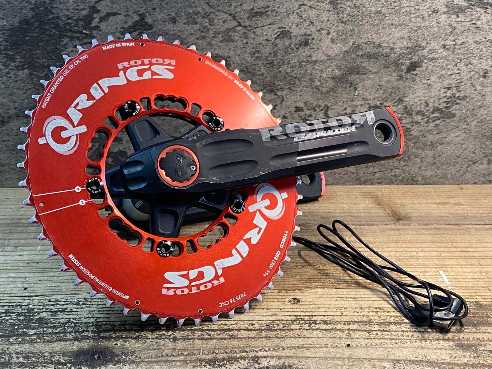 IX282 ローター ROTOR 2IN POWER パワーメーター クランクアーム 170mm