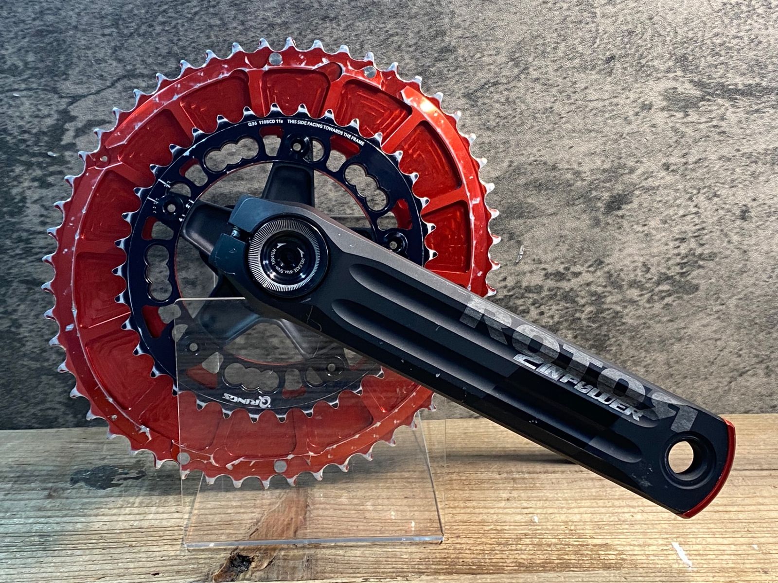 IX282 ローター ROTOR 2IN POWER パワーメーター クランクアーム 170mm