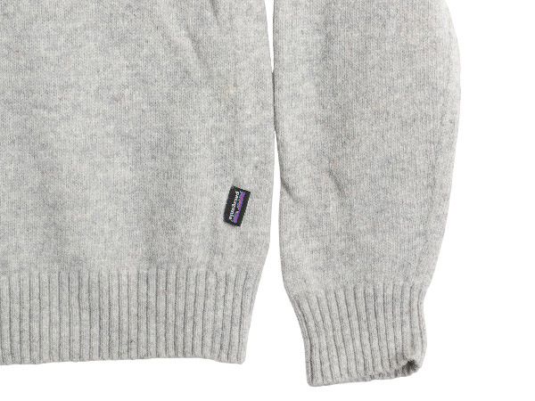 パタゴニア　グレー ウールニット お得なクーポン配布中!】 パタゴニア ニット セーター メンズ М / 17年