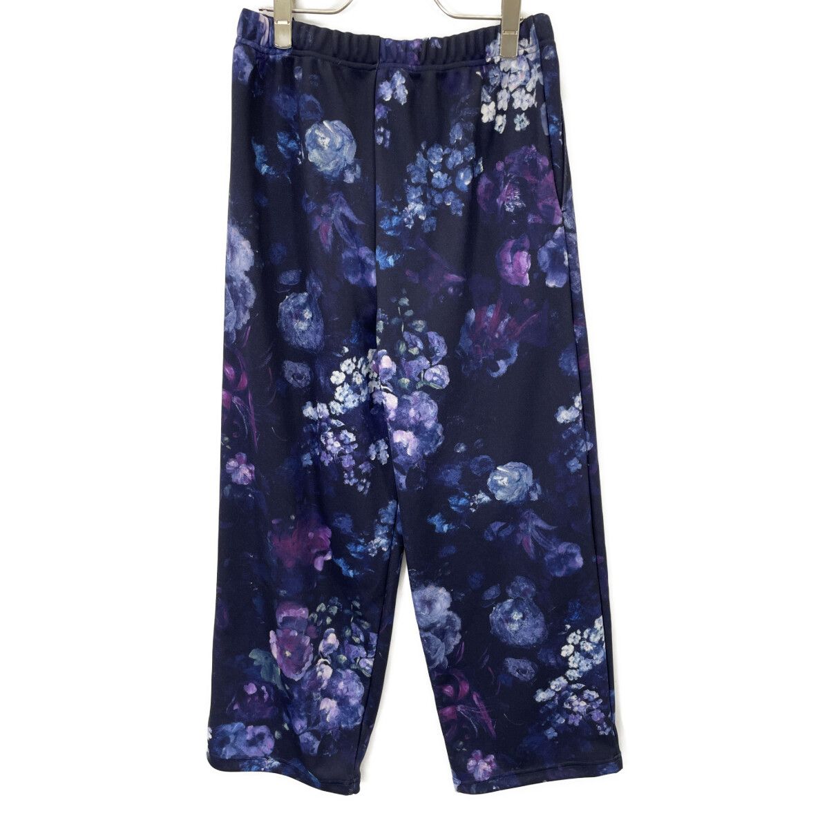 【新品】LAD MUSICIAN 23SS 花柄 スラックス ブラック 46 2125567_58D2.jpg