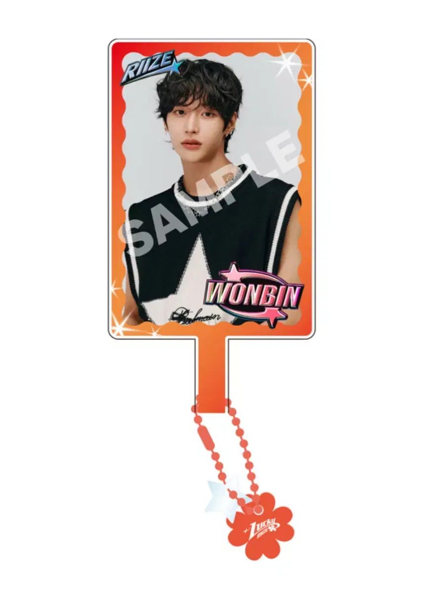 RIIZE ウォンビン Lucky ポップアップ 購入特典 トレカ　WONBIN RIIZE（ライズ） LUCKY 日本 ポップアップ 携帯ストラップ（トレカ含む