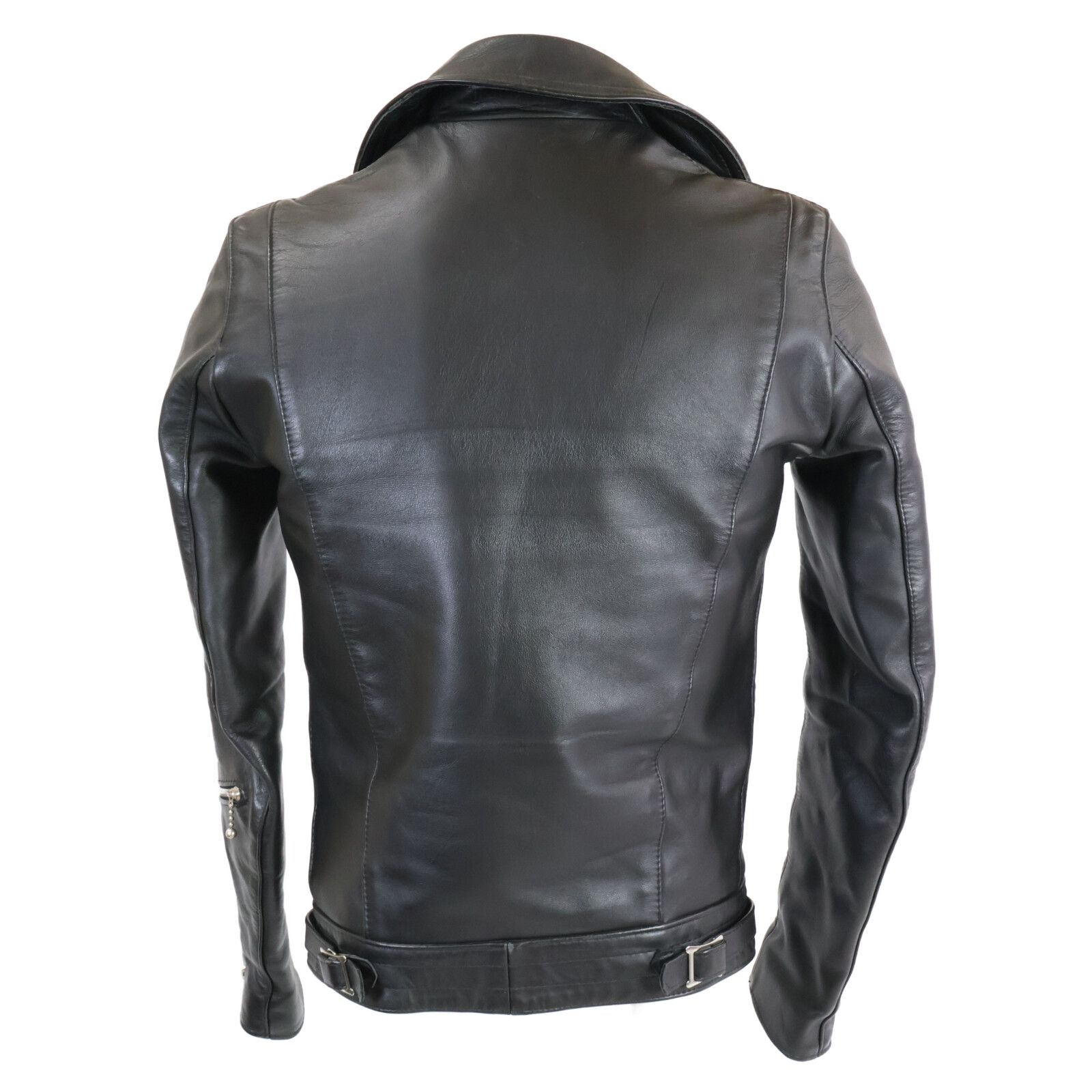 ルイスレザー　サイクロン　34 ブラック　カウハイド Lewis Leathers - Cyclone -サイクロン- 【Tight-Fit】 (ベジタブル