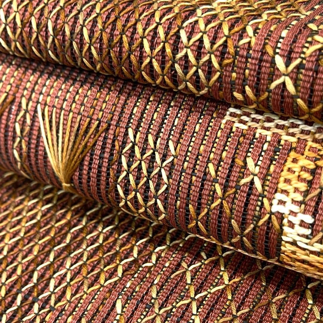 【着物と帯 時流】SK25705t◆正絹 夏訪問着と名古屋帯セット◆大きいサイズ 着物と帯 時流】SK25705◇正絹 夏訪問着と名古屋帯セット◇大きい