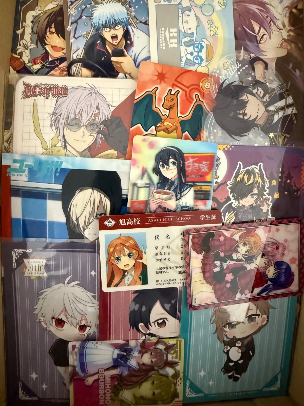 紙類 アニメ ゲーム まとめ売り 大量 コースター ポストカード カード