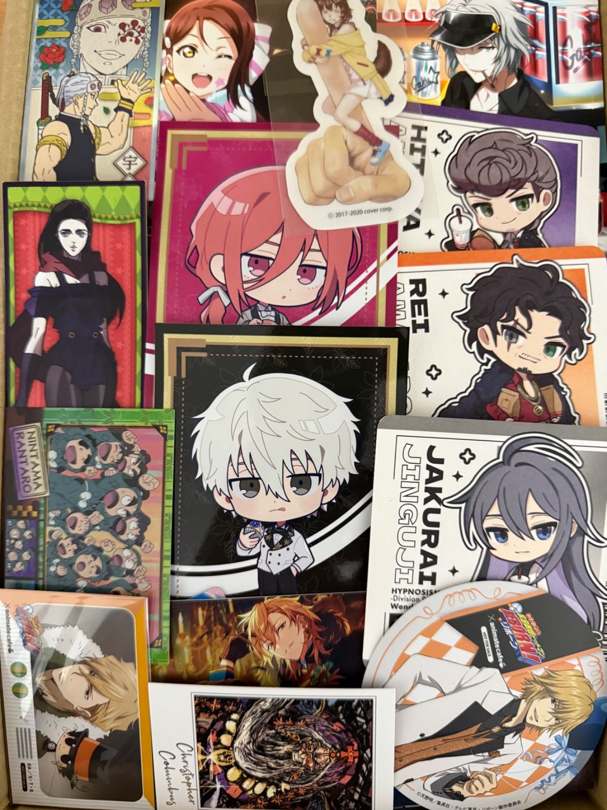 紙類 アニメ ゲーム まとめ売り 大量 コースター ポストカード カード