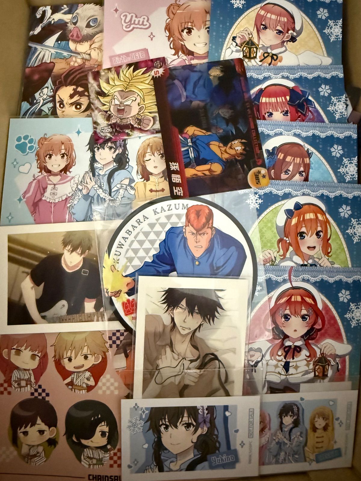 紙類 アニメ ゲーム まとめ売り 大量 コースター ポストカード カード