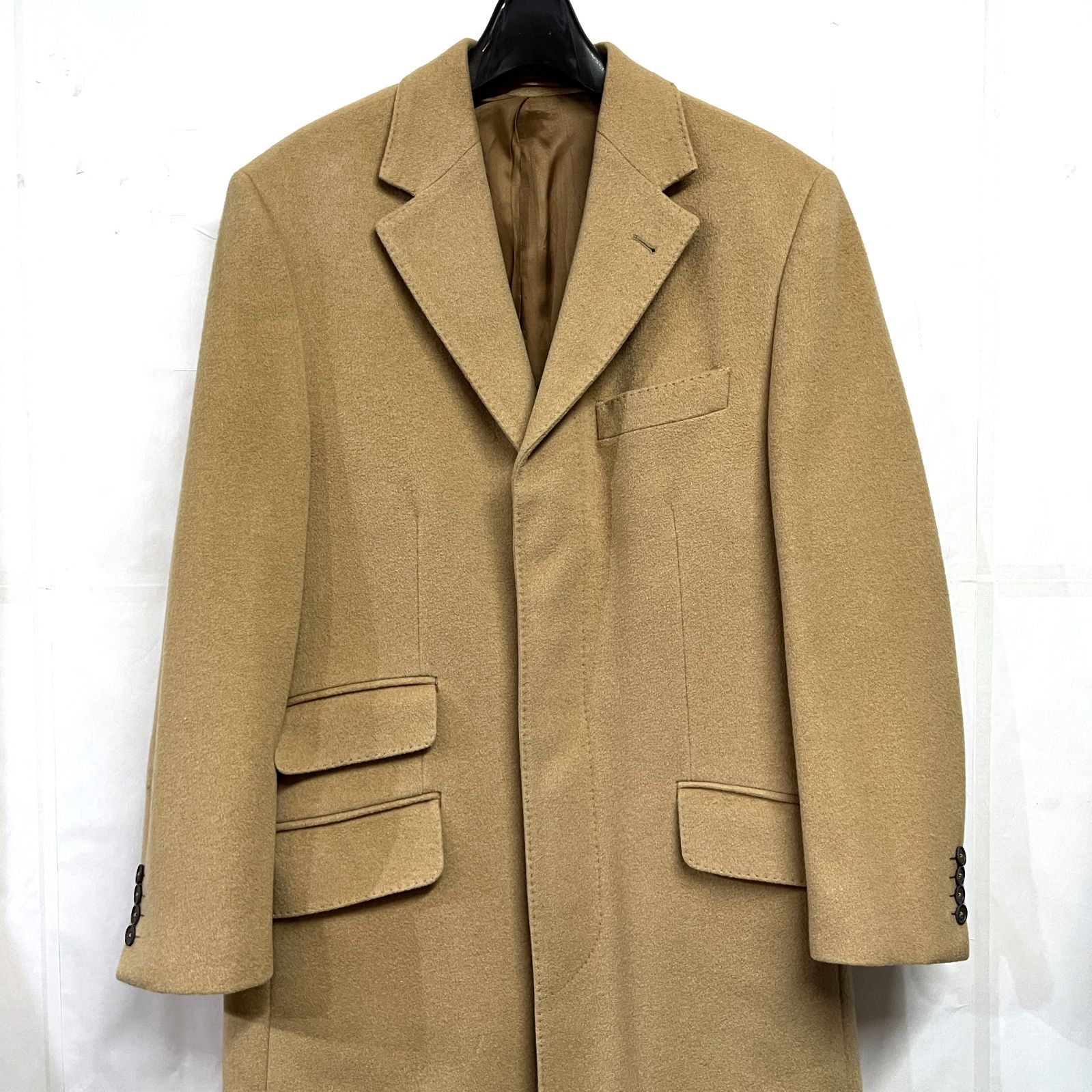 HACKETT LONDON ウールチェスターコート HACKETT LONDON｜ハケットロンドン ウールカシミアブレンド チェスター