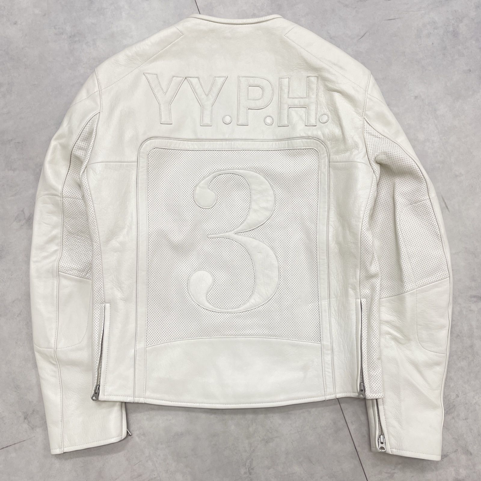 S'YTE サイト ヨウジヤマモト レザージャケット ノーカラー 羊革