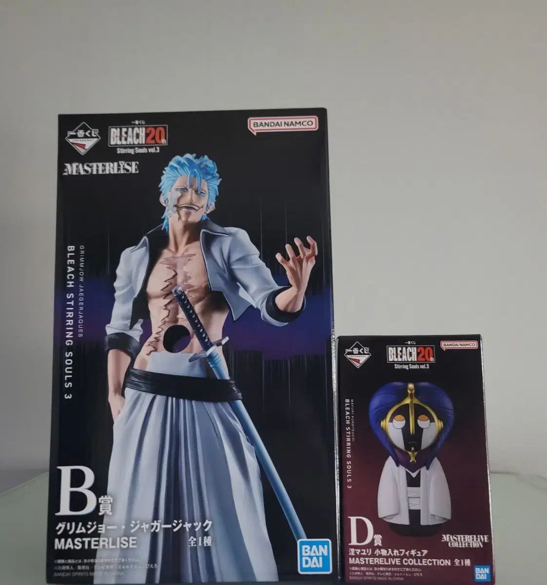 ブリーチ 一番くじ B賞 グリムジョー + D賞 マユリ まとめ - メルカリ
