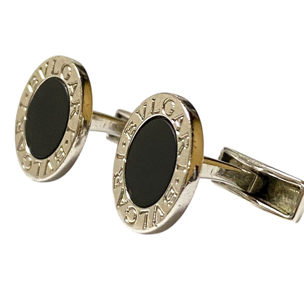 4158 BVLGARI ブルガリ ブルガリ ブルガリ オニキス シルバー925