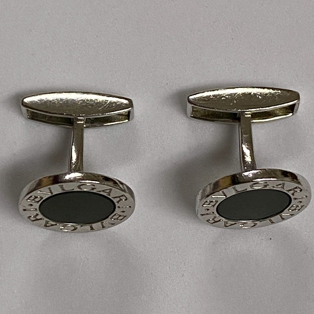 4158 BVLGARI ブルガリ ブルガリ ブルガリ オニキス シルバー925