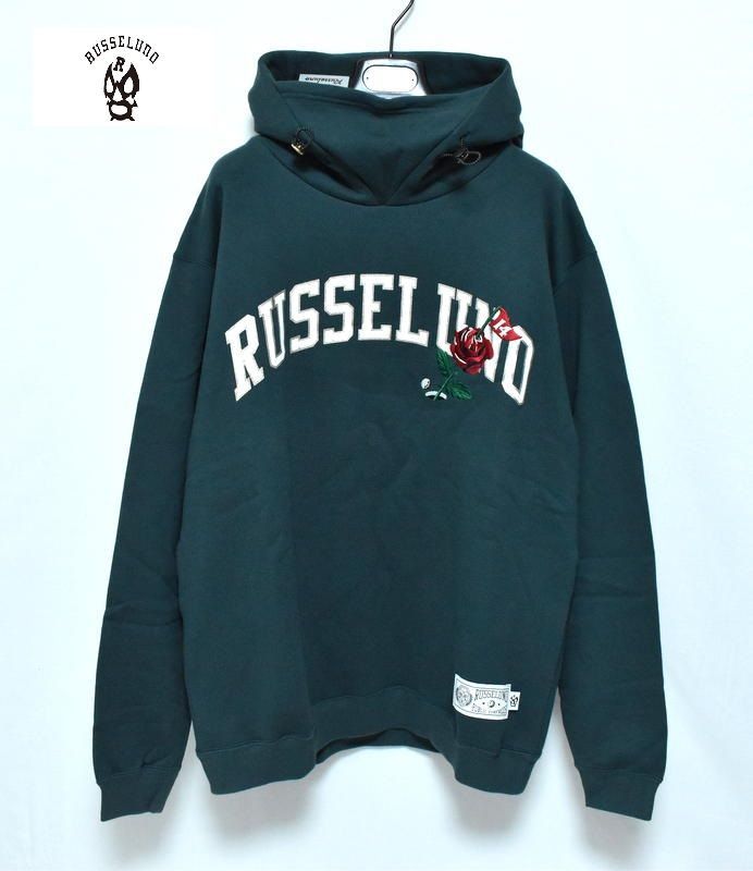 新品 ラッセルノ ゴルフ フラグローズ ロゴ マスク プルオーバー