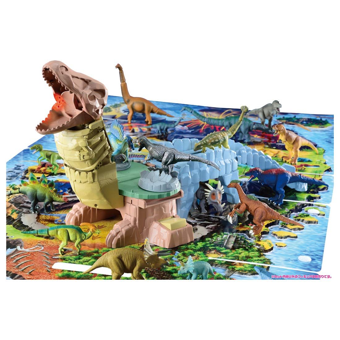 タカラトミー 『 アニア 合体! 恐竜探検島 』 動物 恐竜 配送 リアル