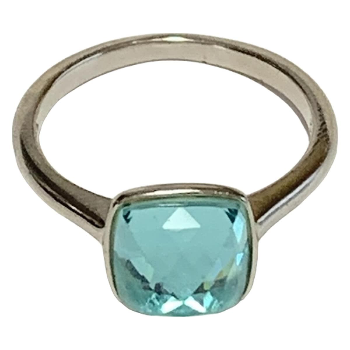 J*i様 スワロフスキー　リング　55 SWAROVSKI(スワロフスキー) リング 55 - シルバー×グリーン - メルカリ