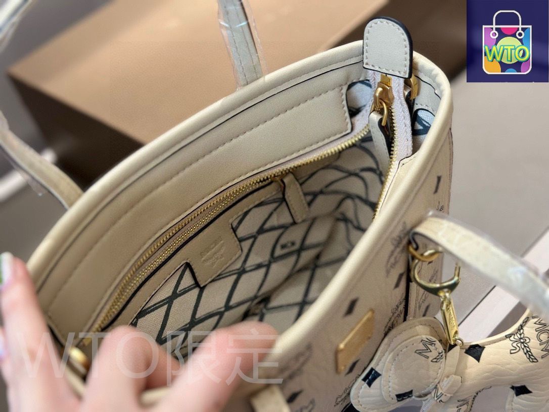 今日特価】MCM オリジナル ティーゴールド ミニ菜籃子 21×18cm ギフト