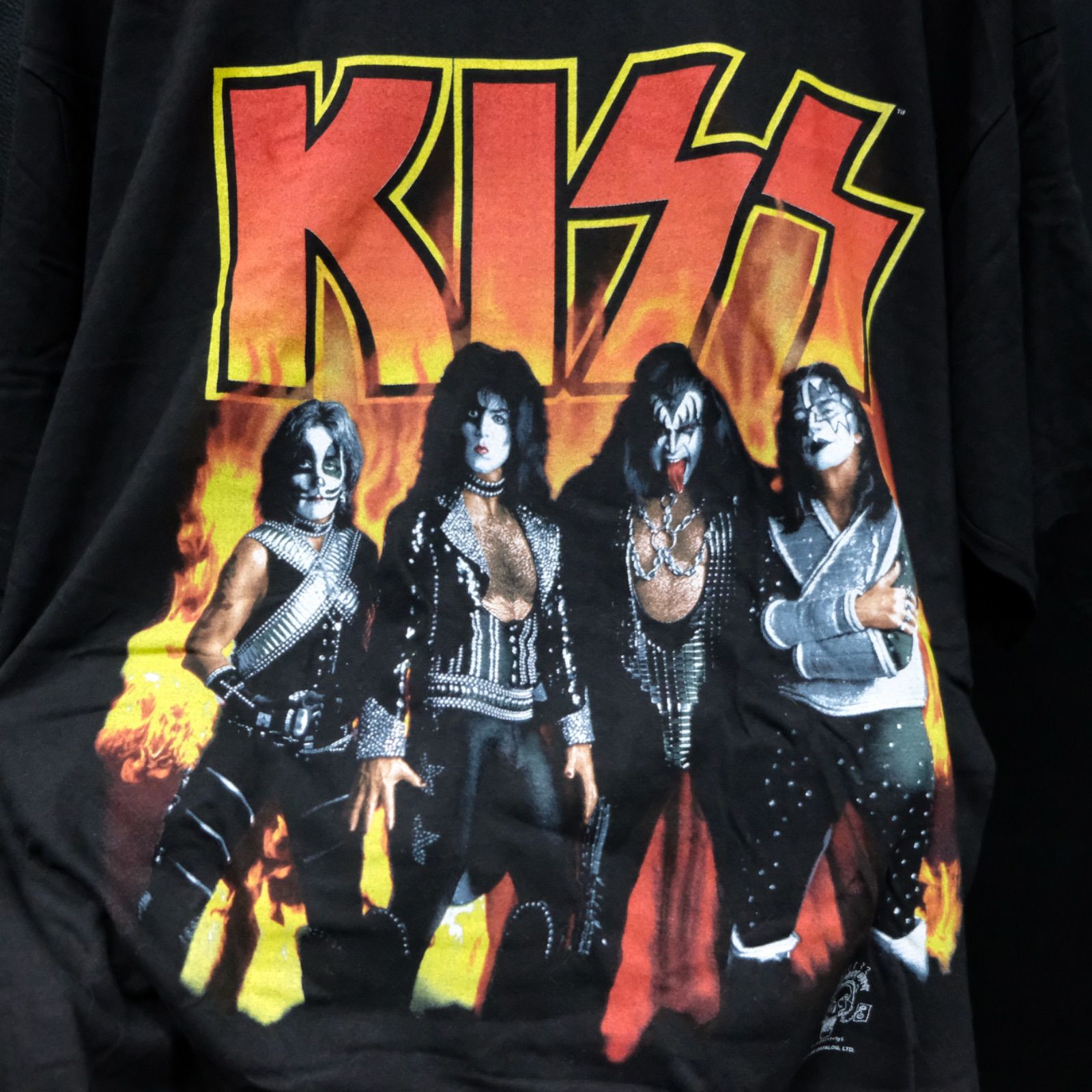 90's KISS ALIVE WORLDEIDE '96/'97 ツアーTシャツ Lサイズ 両面