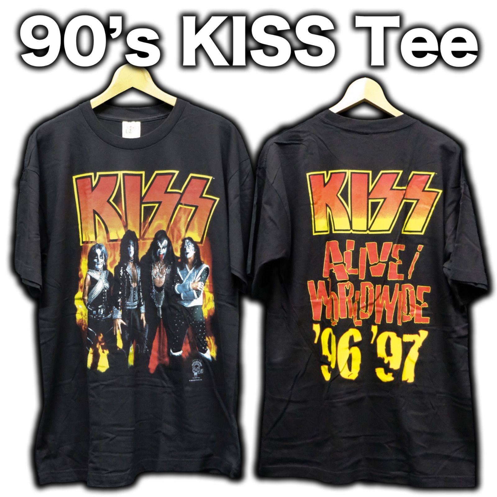 希少 KISS ALIVE WORLDWIDE TOUR '96 '97 L Kiss - Alive/Worldwide 96/97 – Vicious Sloth Collectables