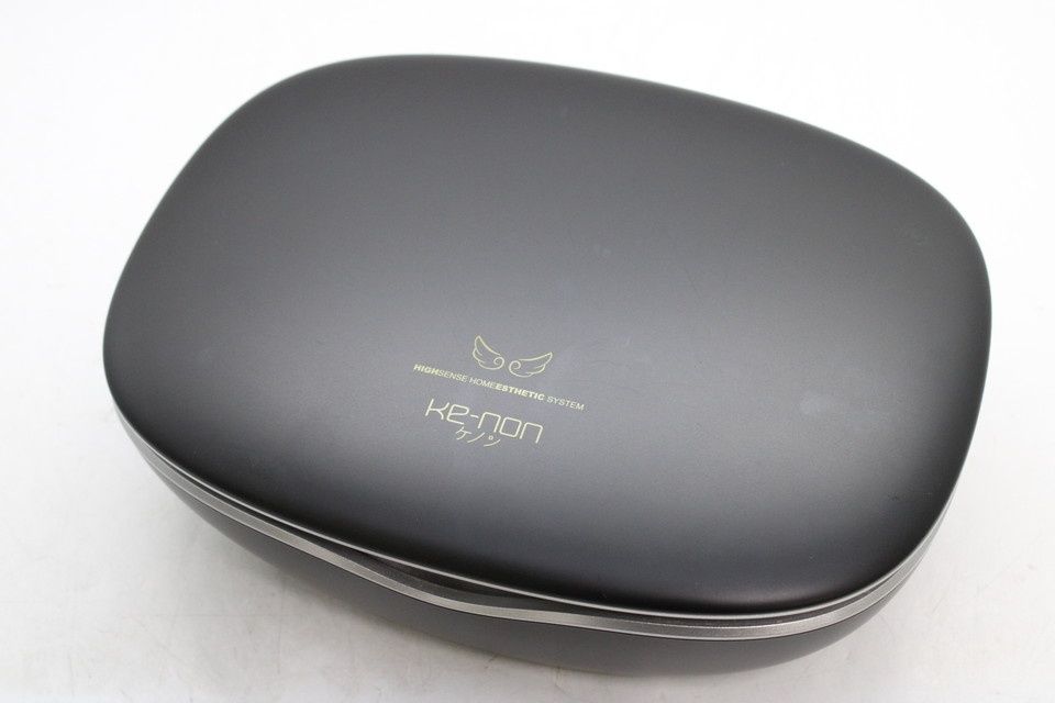 KE-NON ケノン ver.8.6 マットブラック 未使用カートリッジ3個付 新品カートリッジ付】ケノン 脱毛器 Ver.8.6 マットブラック 箱付き