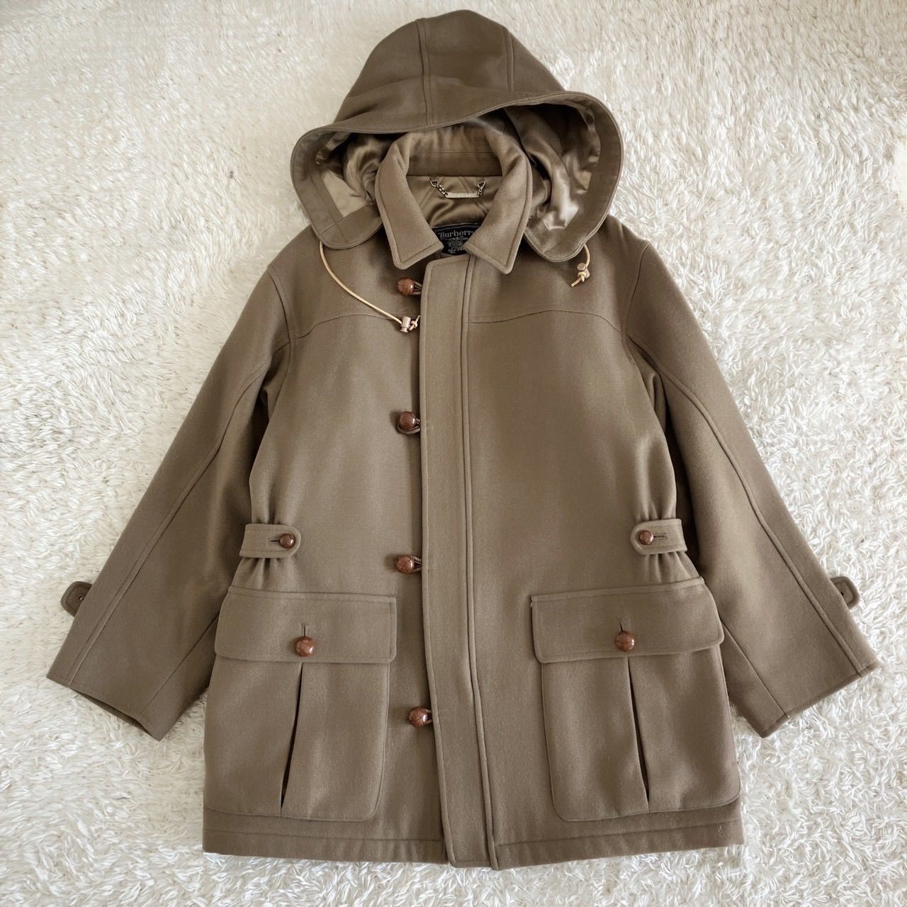 Burberry's' バーバリー ウールコート くるみボタン 2way - メルカリ Burberry's' バーバリー ウールコート くるみボタン 2way - メルカリ
