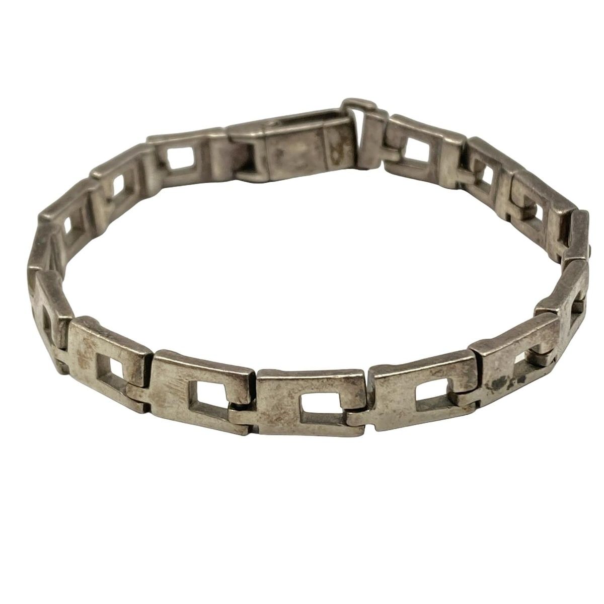 GUCCI(グッチ) ブレスレット - シルバー Gロゴ/サイズ:17 - メルカリ