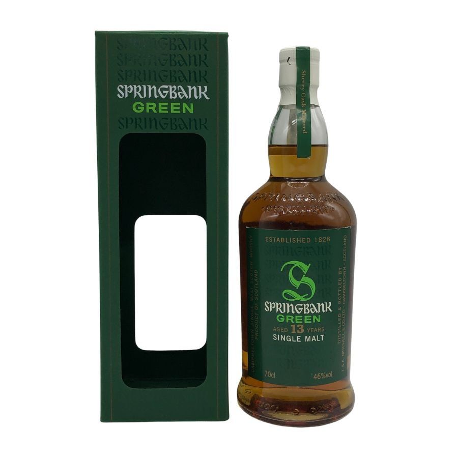 スプリングバンク 13年 グリーンラベル 700ml 未開栓 - メルカリ