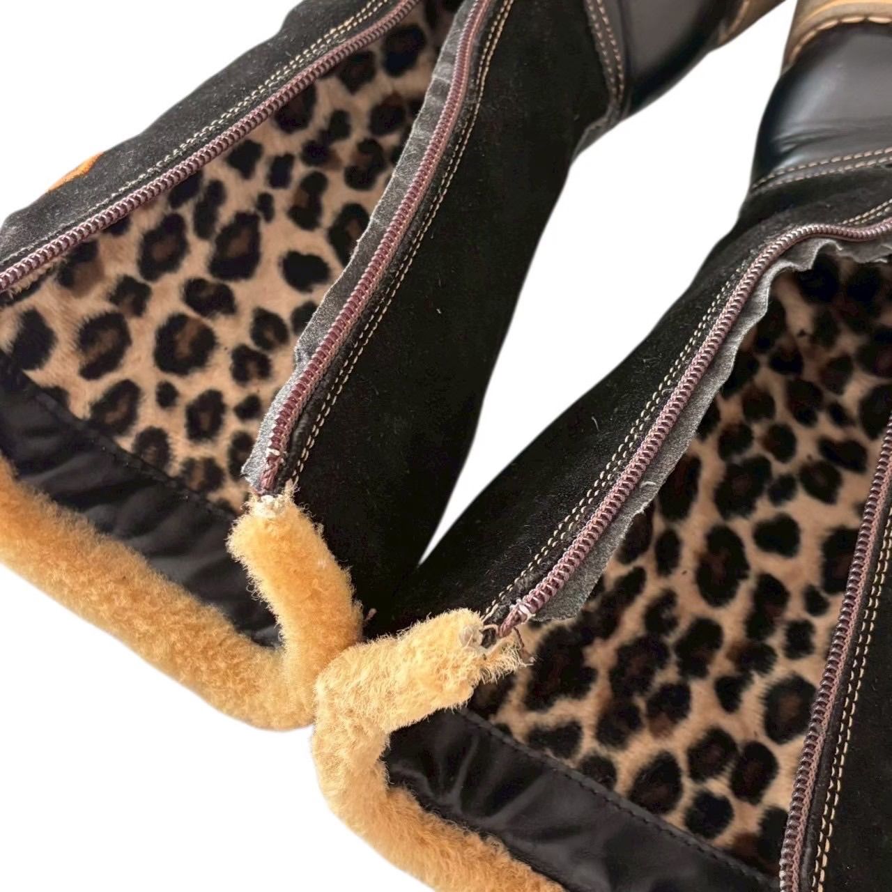 D&G Junior ドルチェアンドガッバーナ ブーツ スエード レザー キッズ 