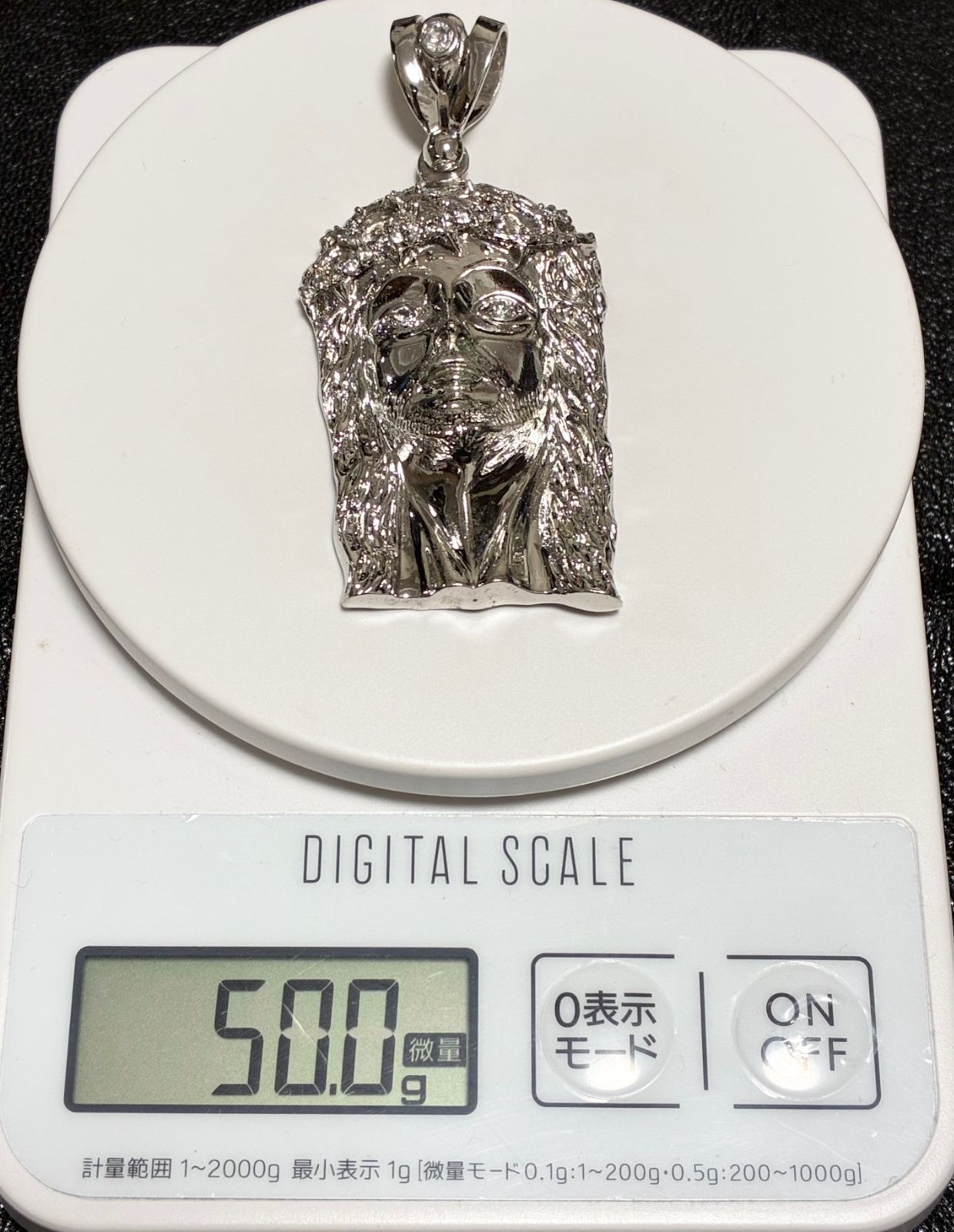 AVALANCHE ジーザス ヘッド、シルバー925刻印あり、ペンダント Jesus Peaceジーザスヘッドシルバー925 ジーザスピース - AVALANCHE