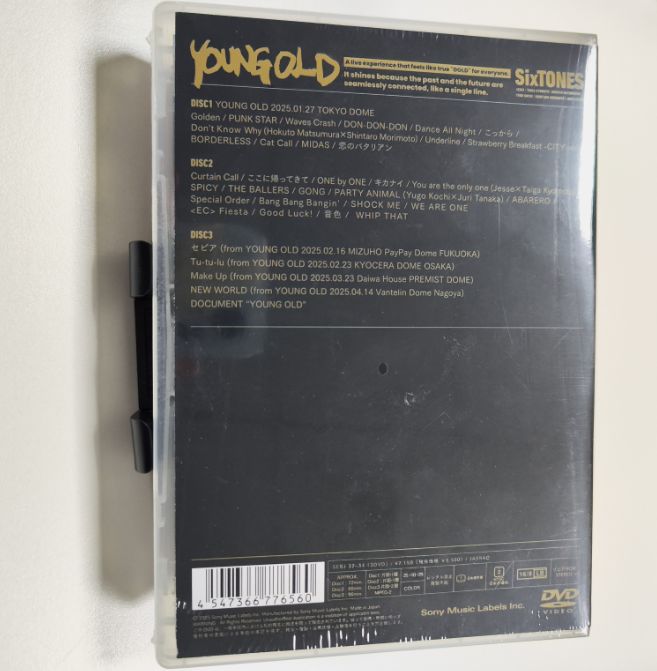 SixTONES/YOUNG OLD 通常盤 DVD〈3枚組〉 - メルカリ